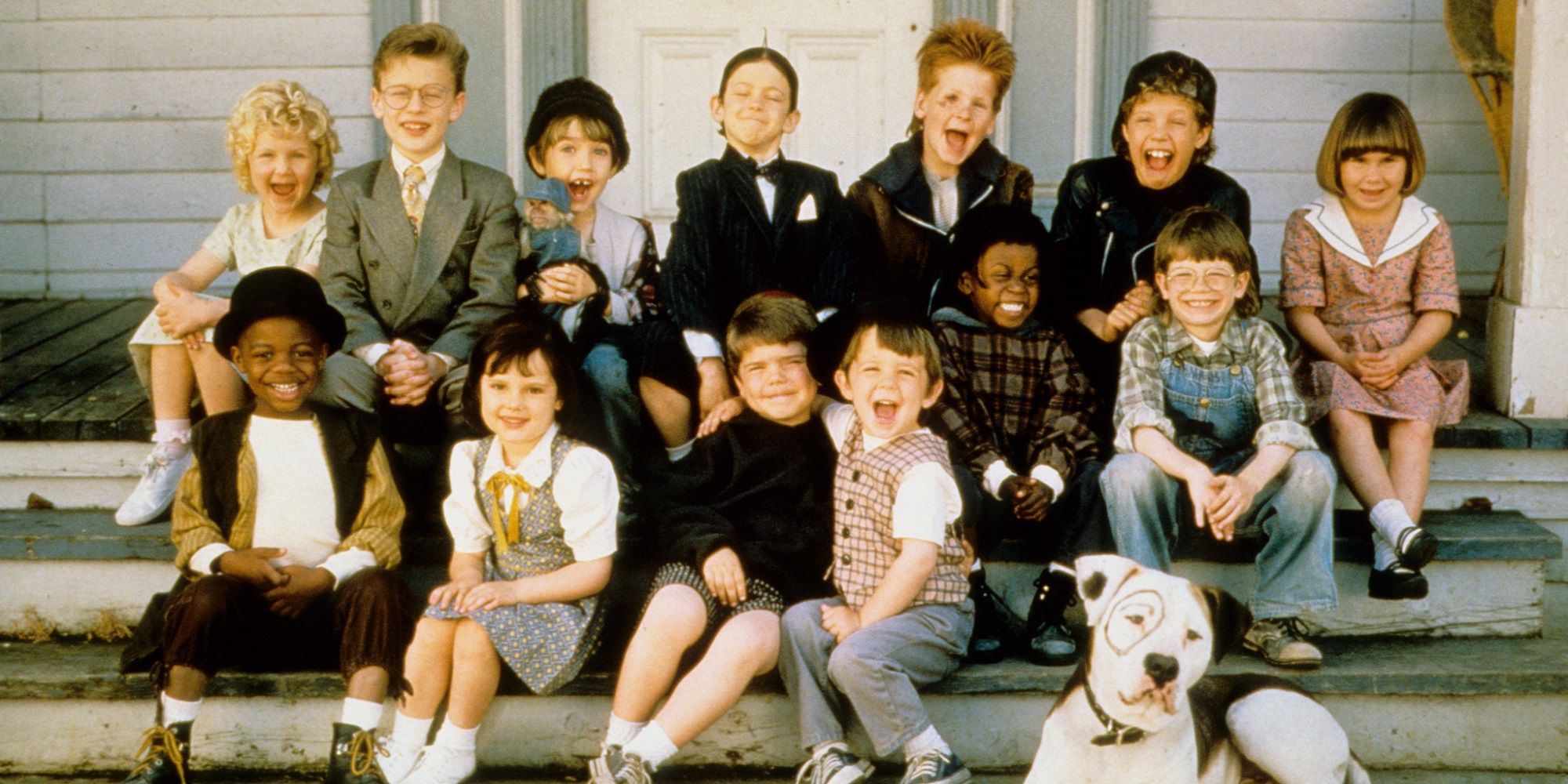 The cast of the 1994 film The Little Rascals 
