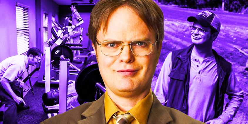 The office dwight jobs gym beet farm