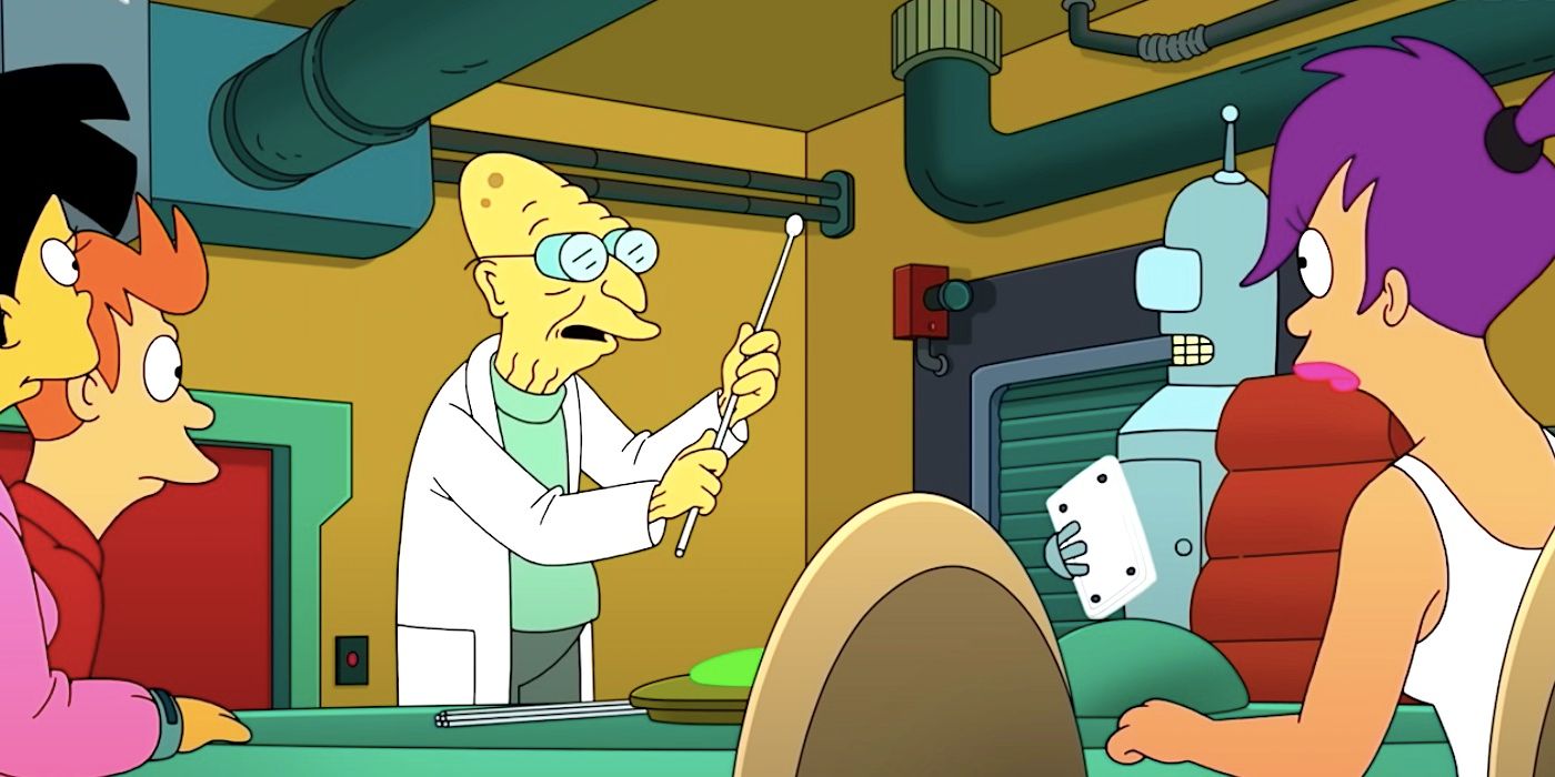 Farnsworth invents a COVID test in Futurama season 8 trailer