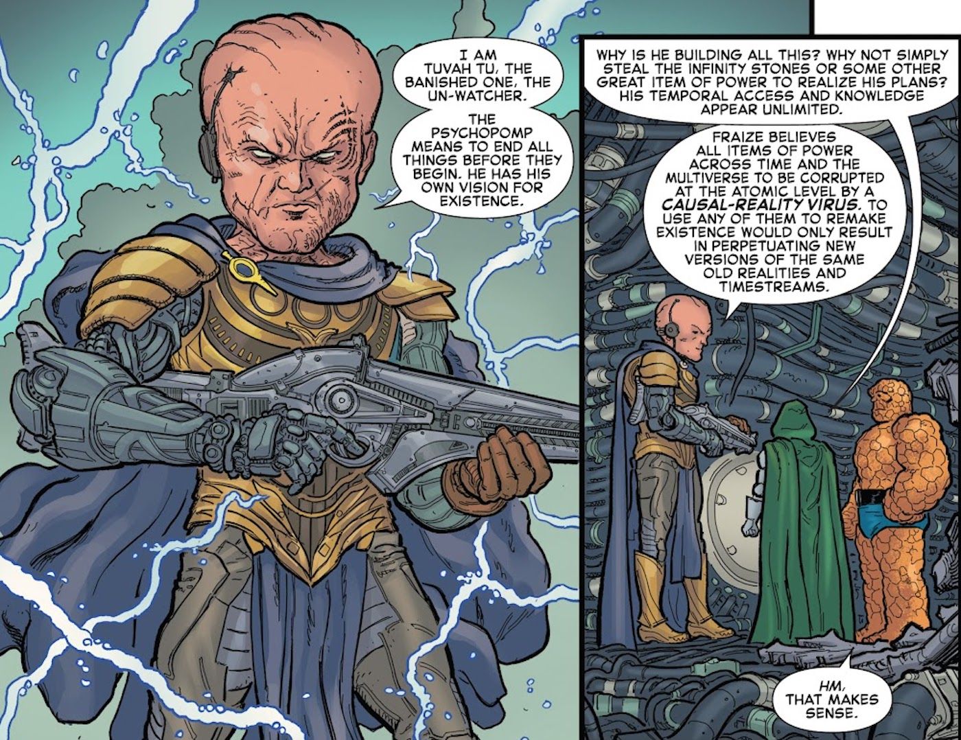 Os artefatos da Marvel Un-Watcher