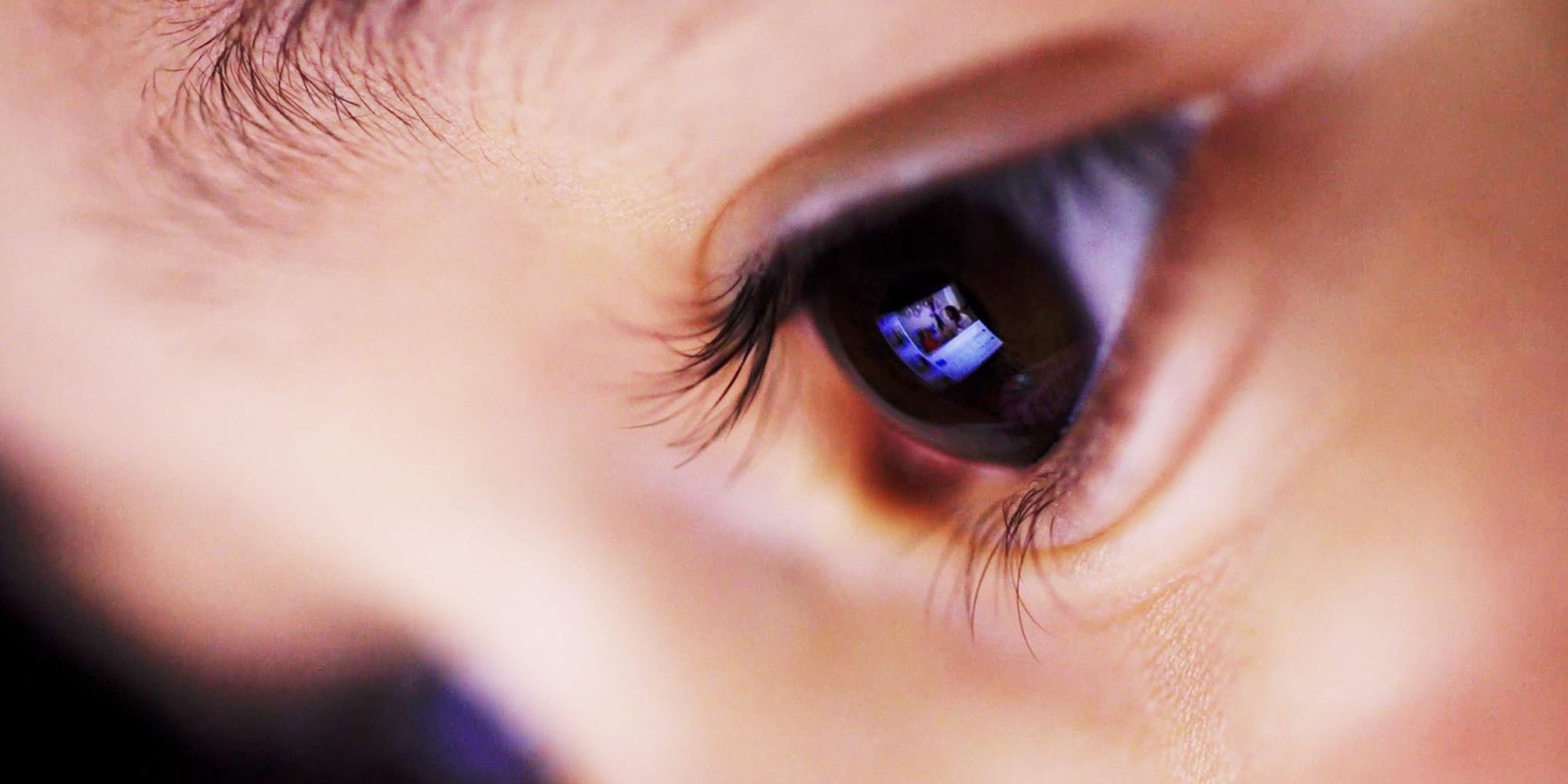 The YouTube Effect eye screen