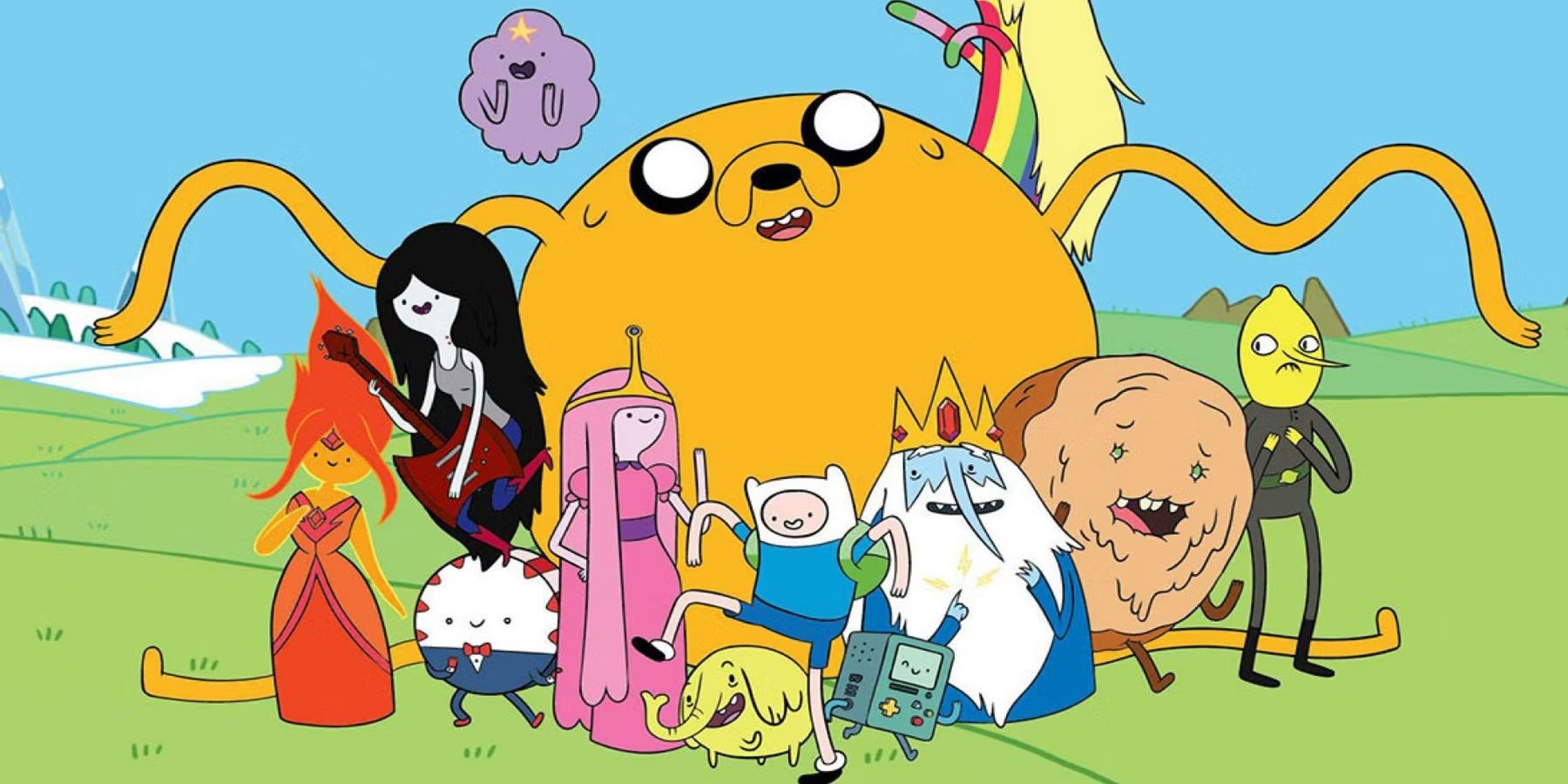 The characters of Adventure Time