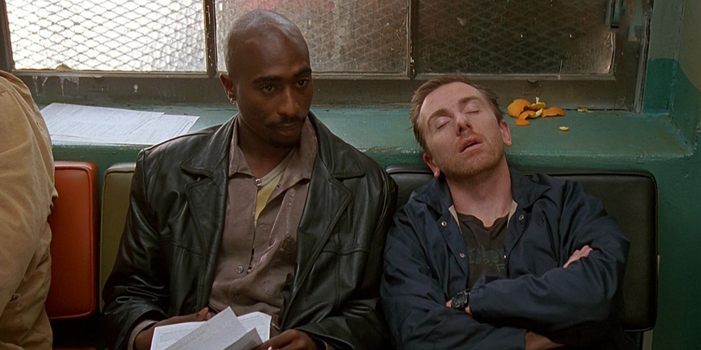 Tupac Shakur with Tim Roth in Gridlock'd
