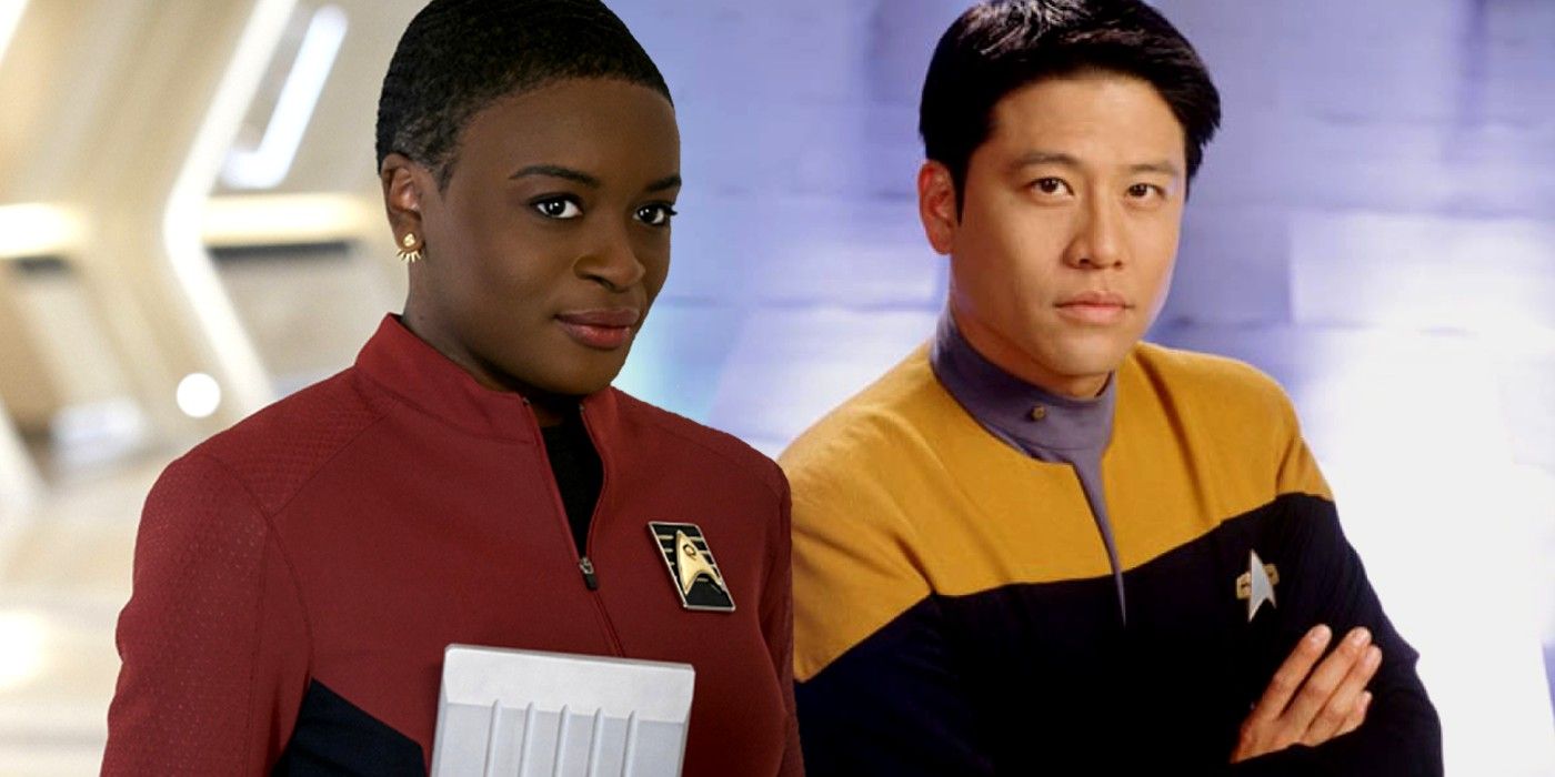 أوهورا وهاري كيم من Star Trek: SNW و Voyager. 