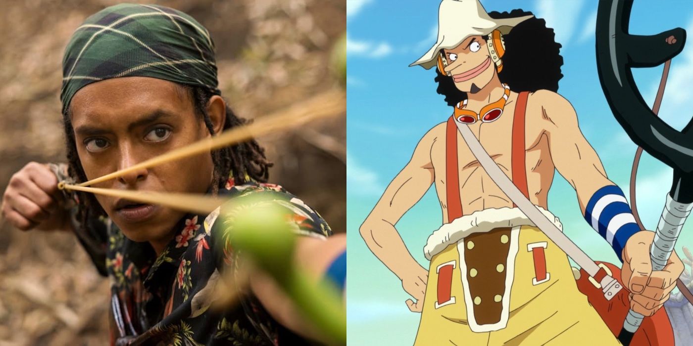 Usopp from One Piece live action vs anime