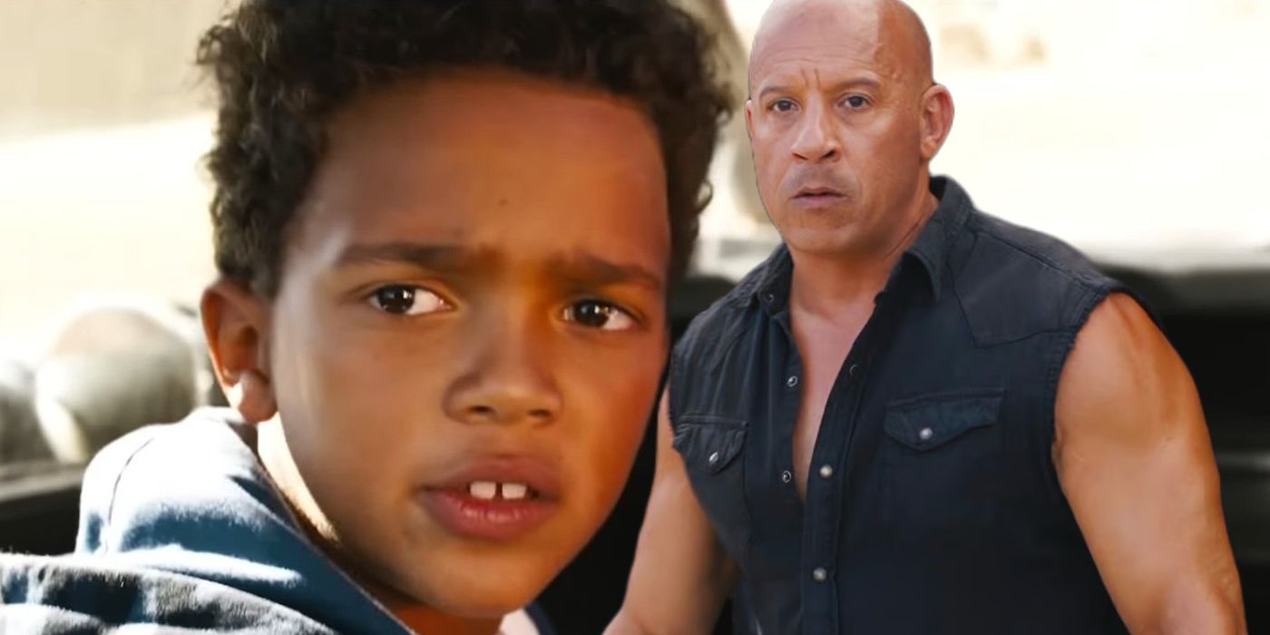 Vin Diesel as Dom Toretto with His Son in Fast X Edited