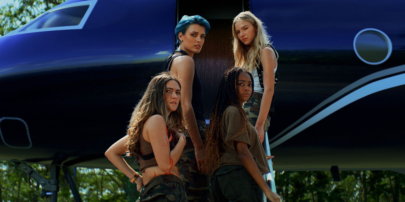 Wallis Day, Sasha Luss, Isabelle Fuhrman and Skai Jackson in Sheroes