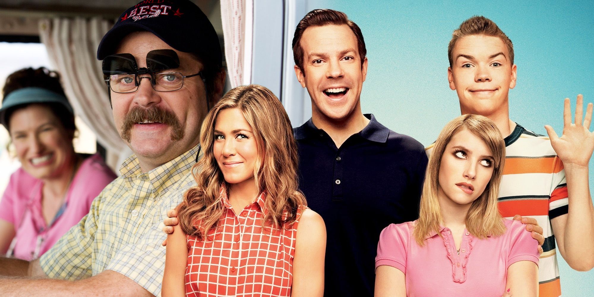 We're The Millers cast poster