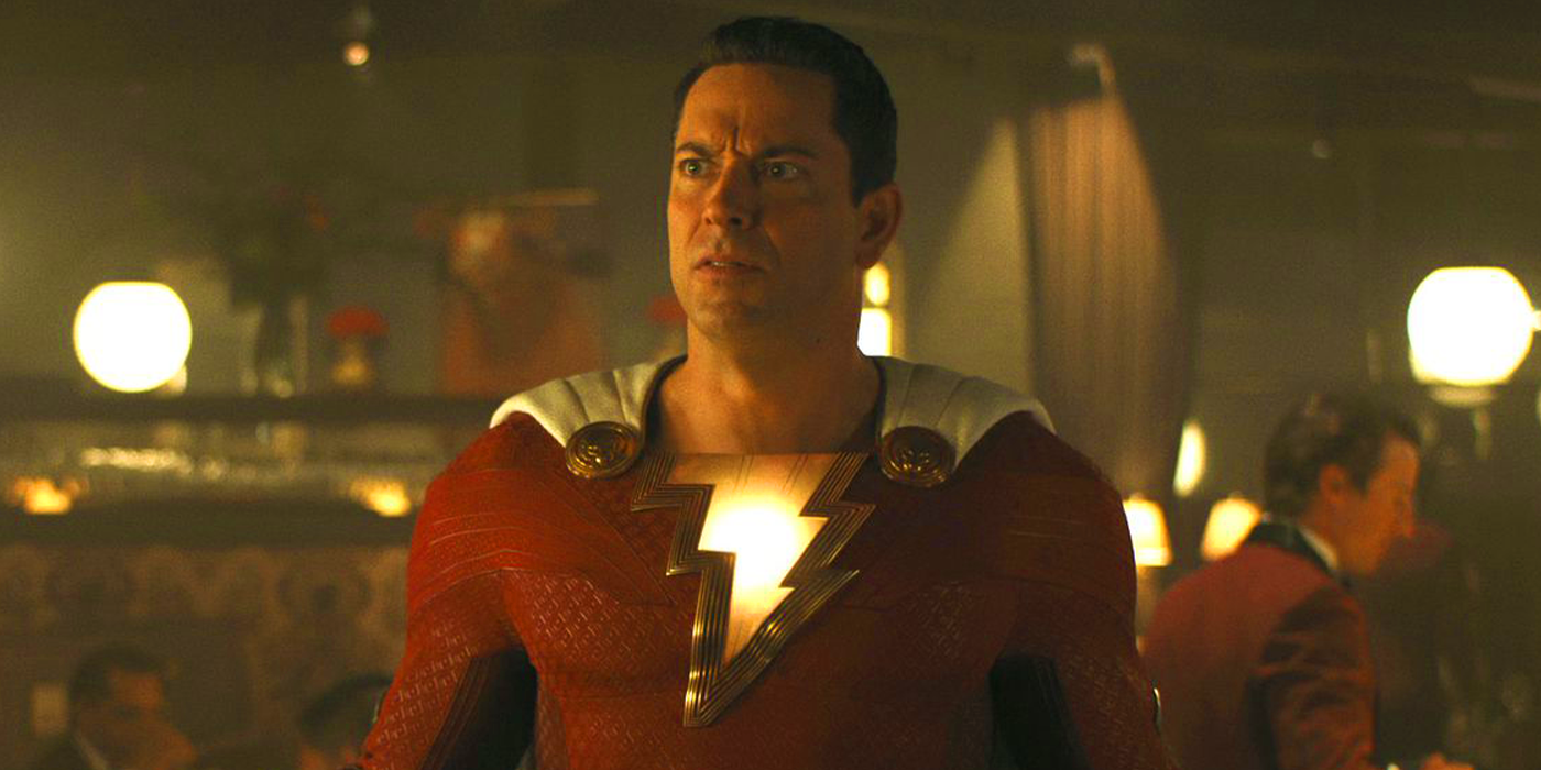 zachary levi looking confused in 2023&rsquo;s shazam! fury of the gods