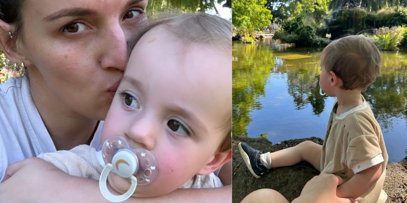 below deck alli dore side by side images with son