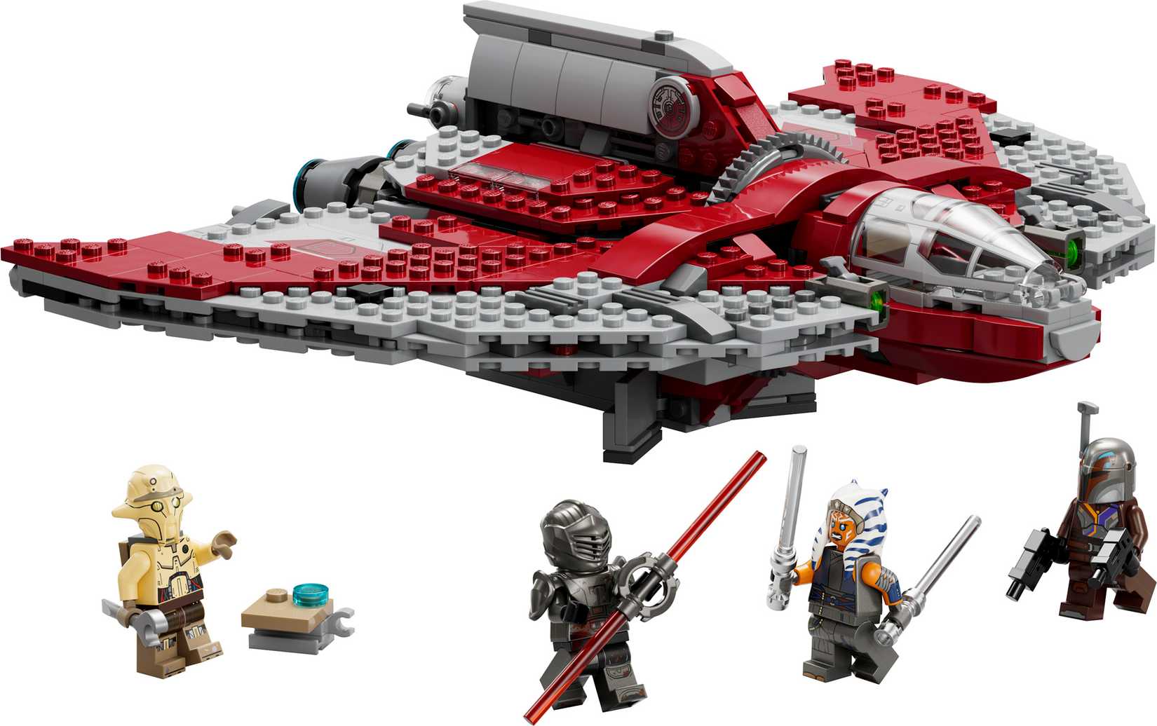75362 Ahsoka T-6 Jedi Shuttle LEGO Characters