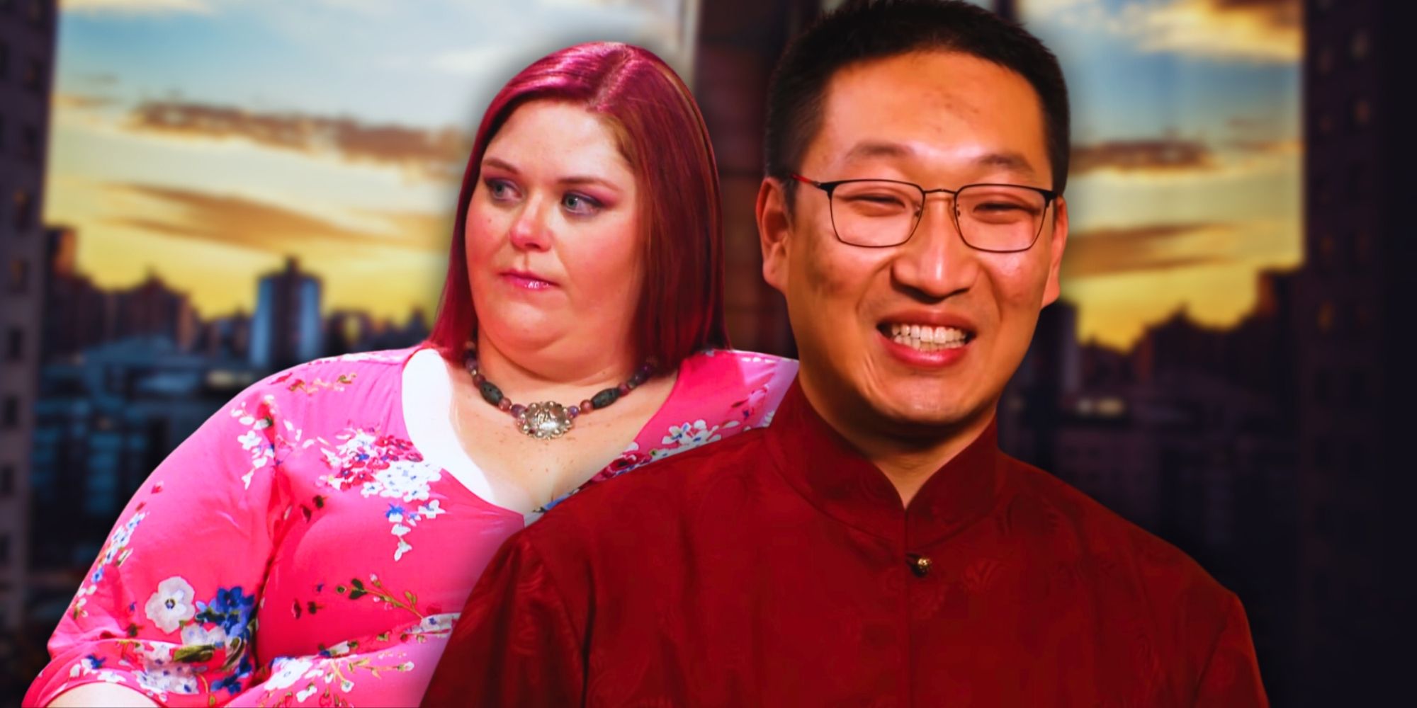 Montage of 90 Day Fiance's Johnny Chao and Ella Johnson