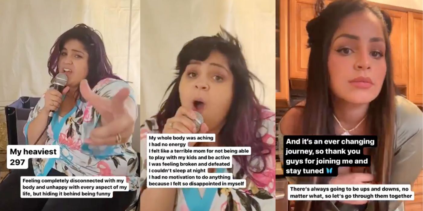 90 Day Fiancé star Tiffany Franco&rsquo;s Instagram Reel about weight loss