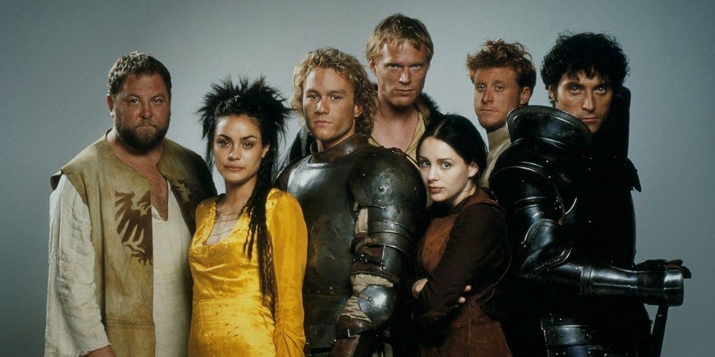 O elenco de A Knight's Tale.