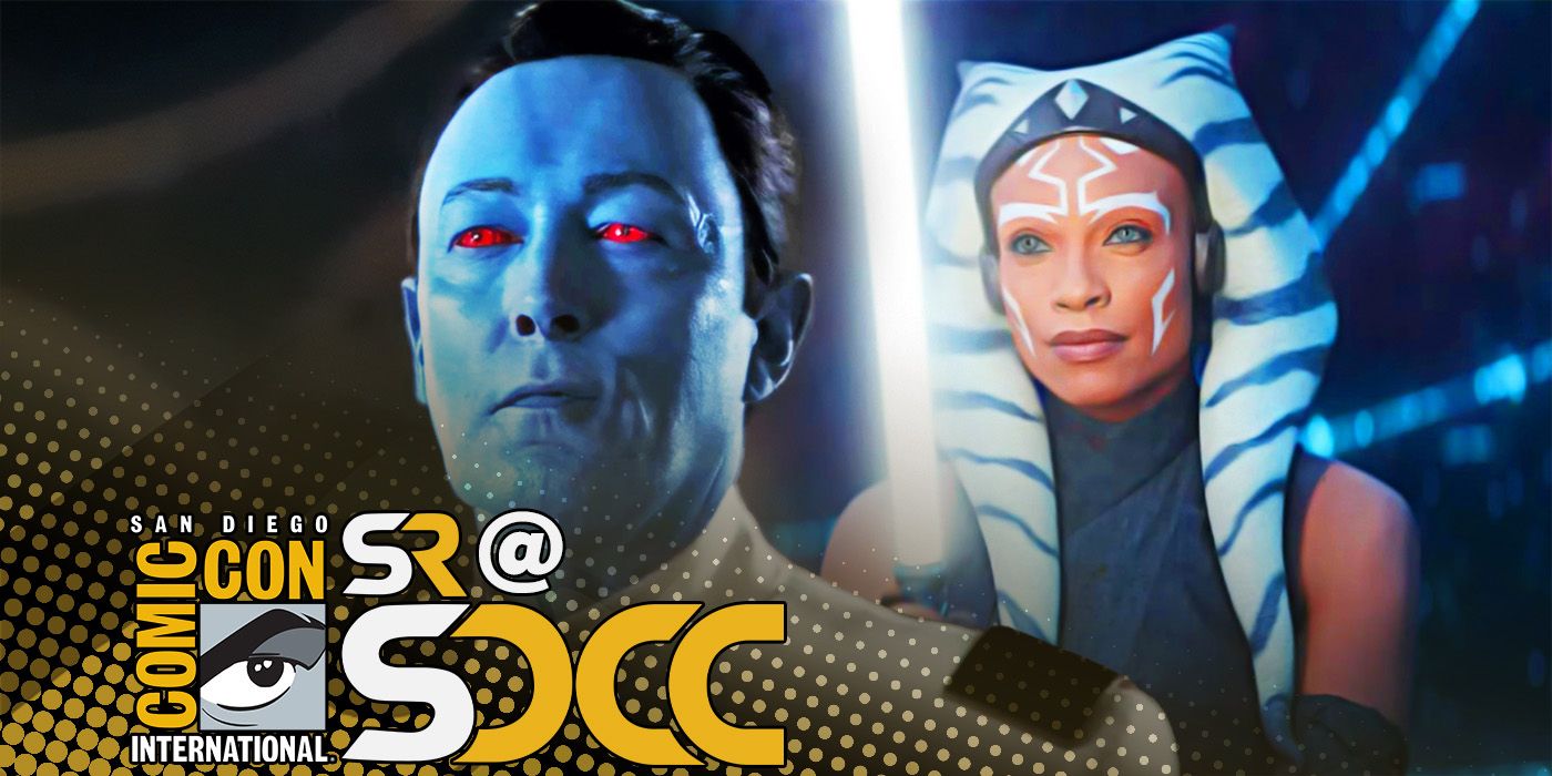 Live-action Thrawn and Ahsoka in the Ahsoka show