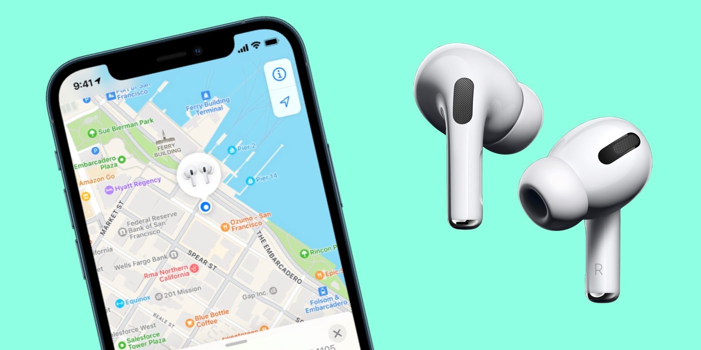 AirPods Pro on iPhone Find My app