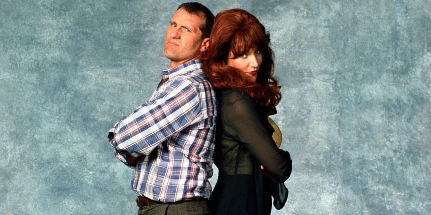 Al and Peggy Bundy from Married with Children Back to Back