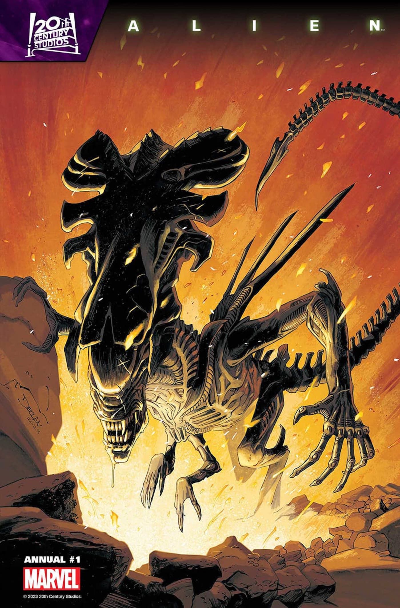 Alien Annual 1 Preview Cover