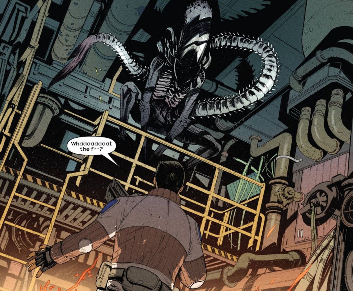 alien white xenomorphs