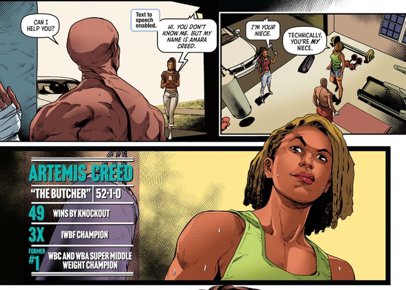 Amara Creed meets Artemis