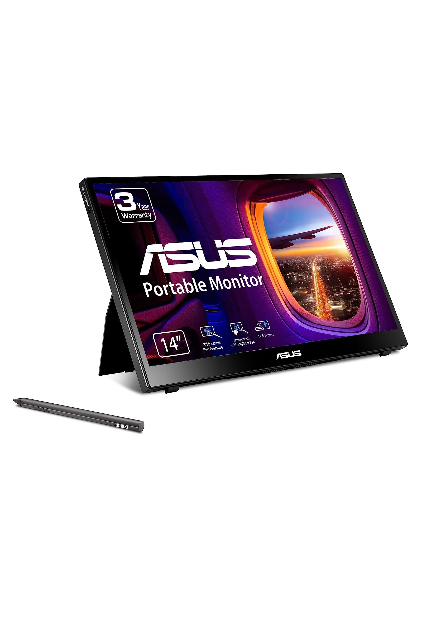 ASUS MB14AHD 1080P Touchscreen Monitor