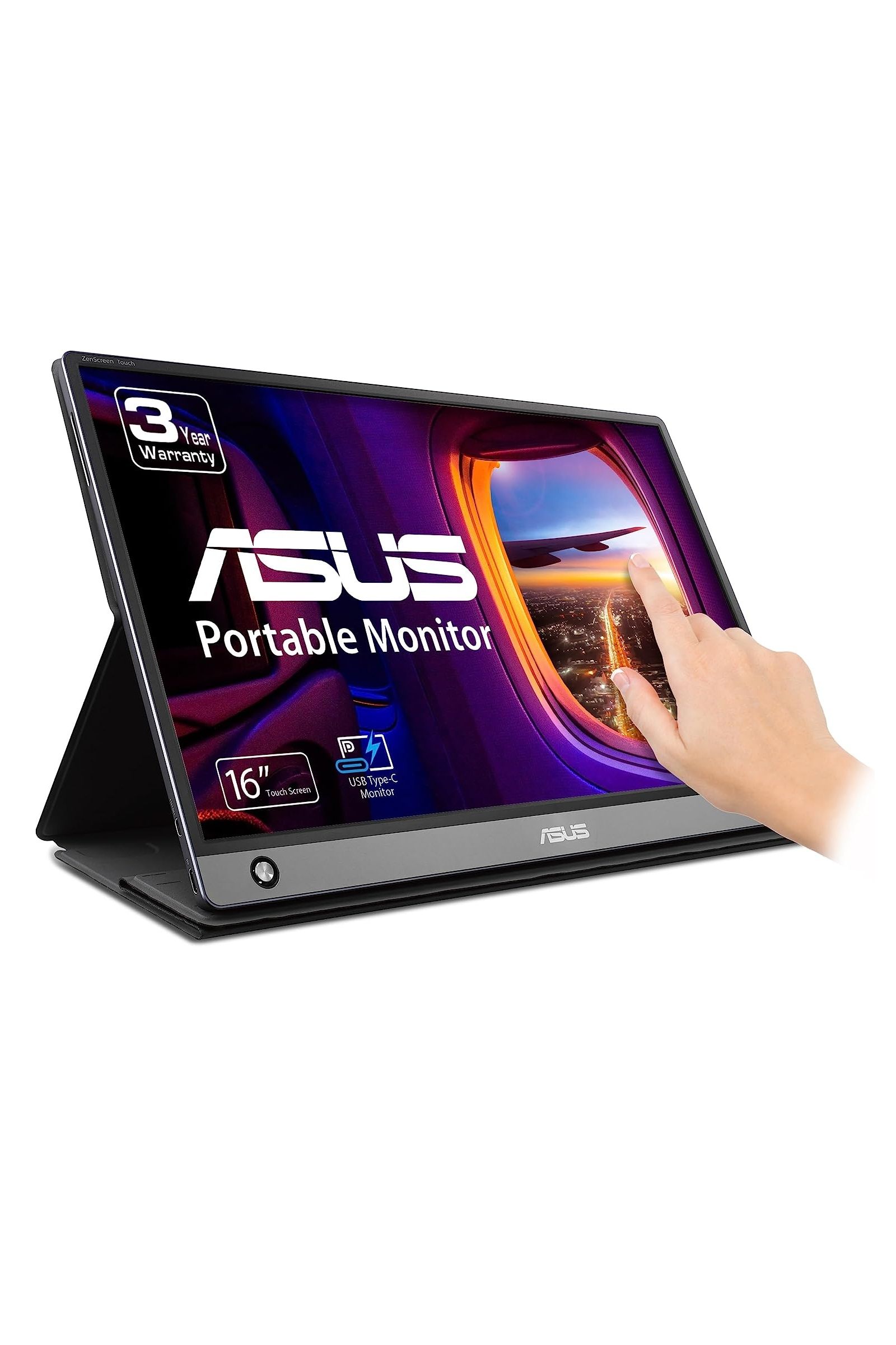 ASUS MB16AMT 1080P Touchscreen Monitor
