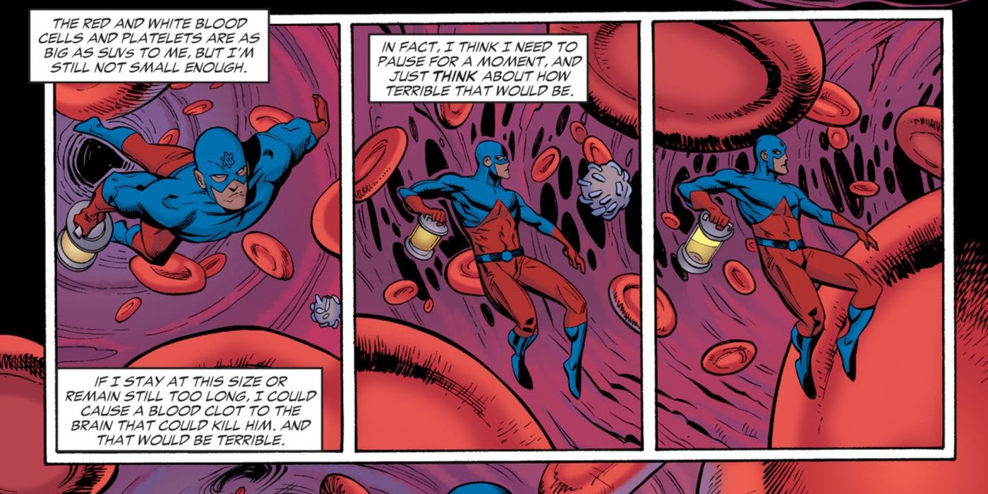 Atom Thinks about Killing Joker DC