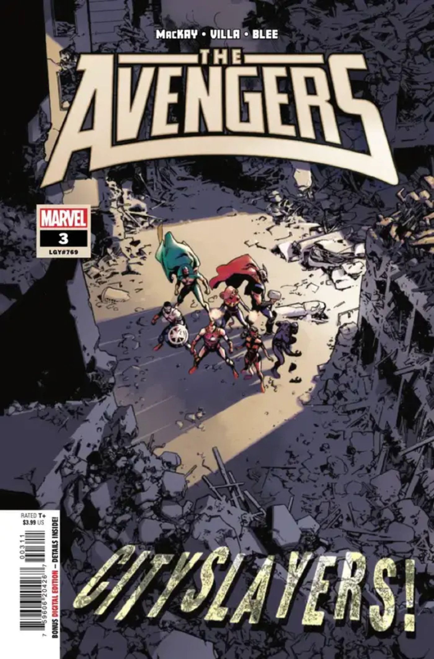 Avengers 3 Preview Cover