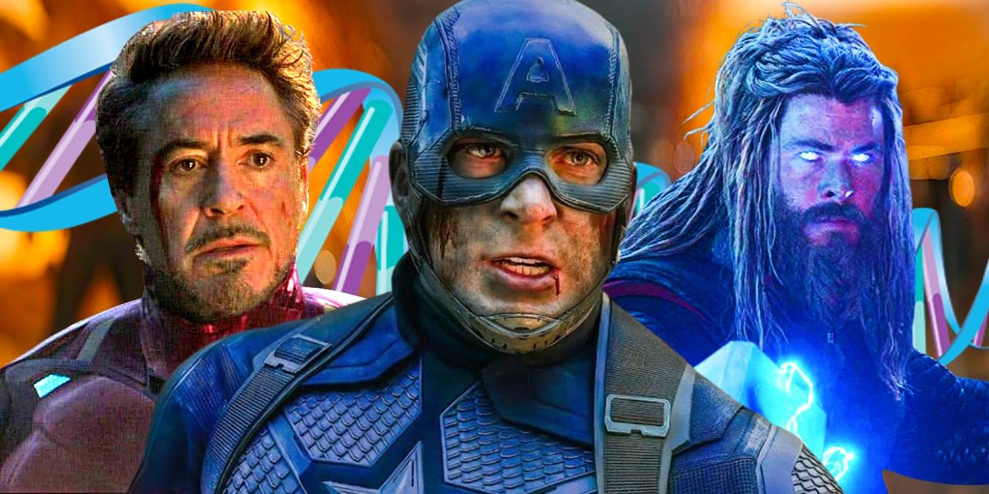 Avengers DNA Captain America Thor Iron Man