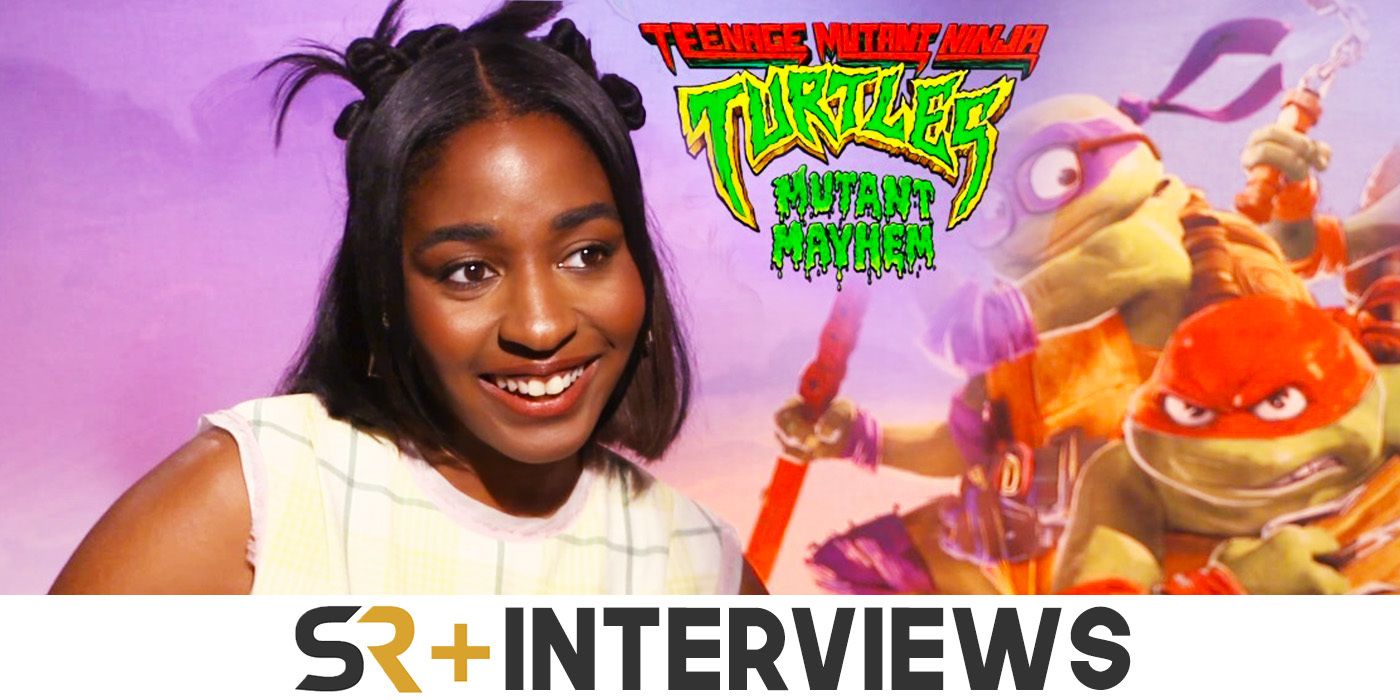 TMNT Mutant Mayhem: Ayo Edebiri Interview