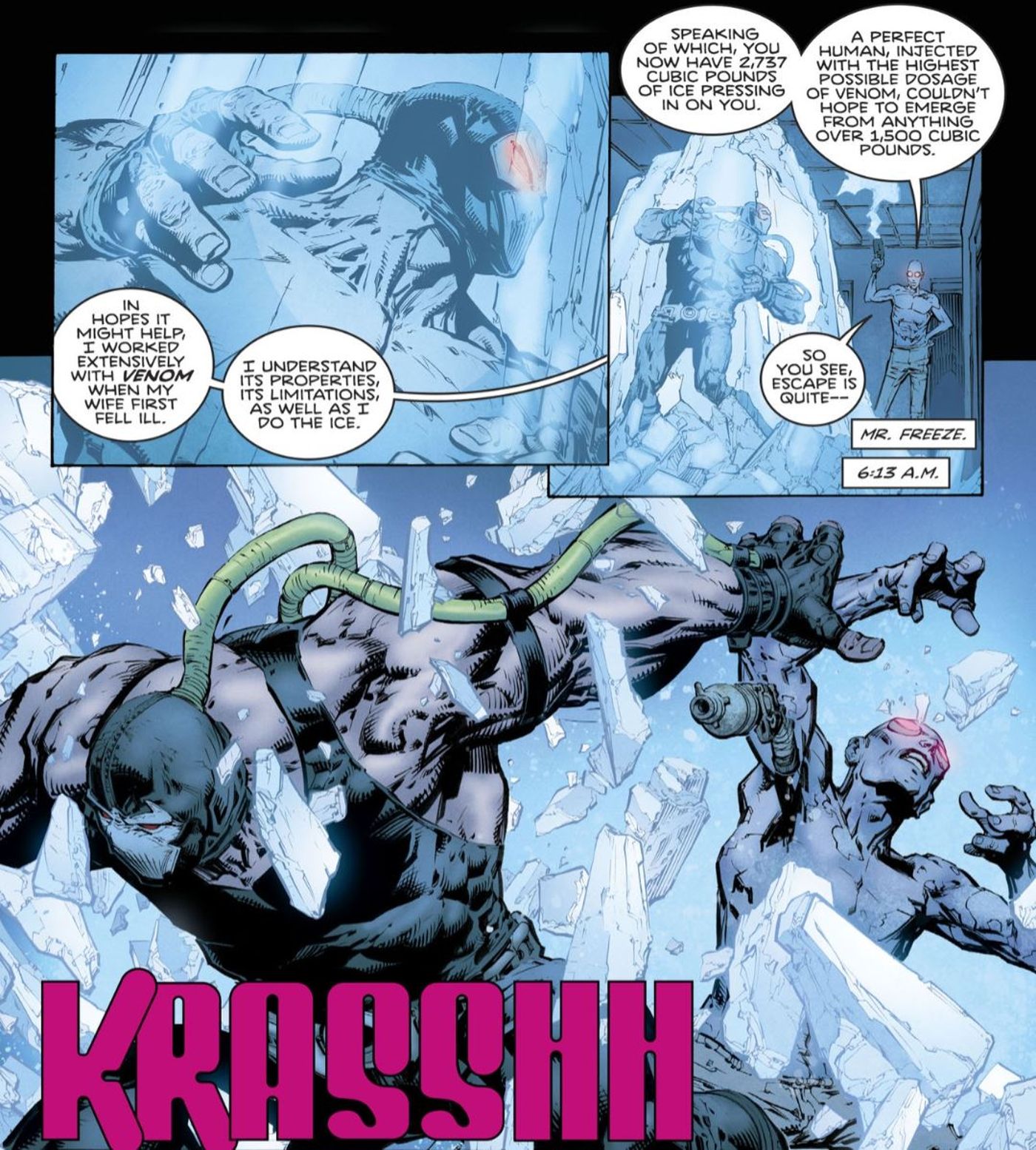 Bane Breaks Out of Ice DC