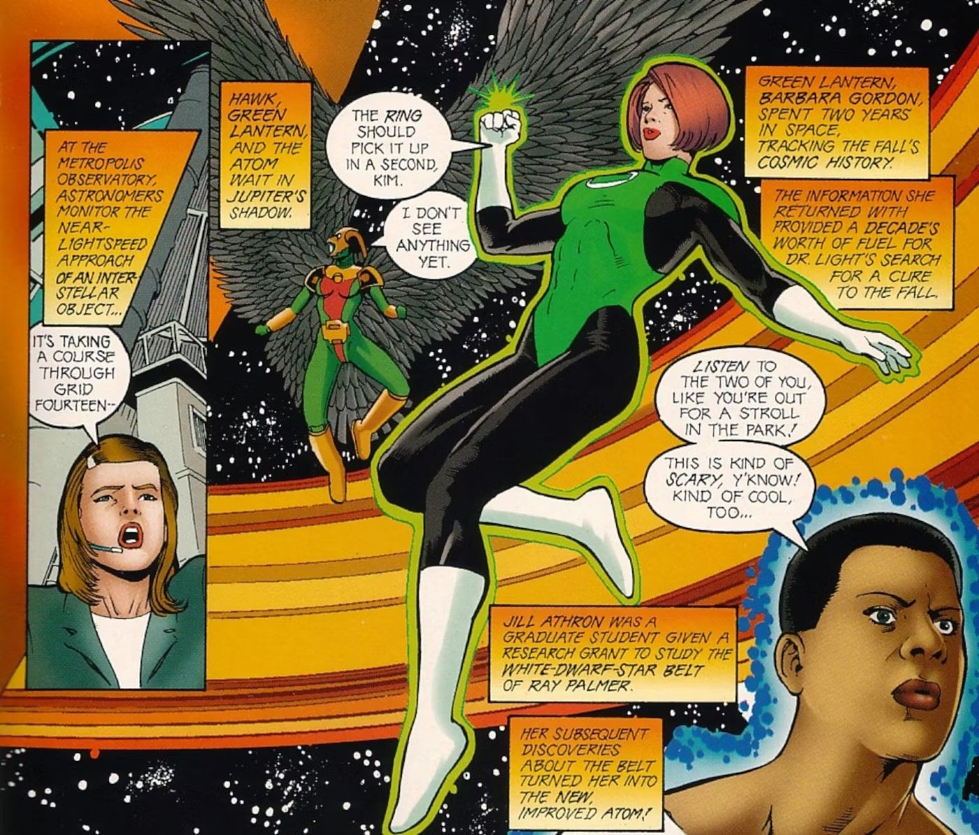 Barbara Gordon Remains as Green Lantern for Years