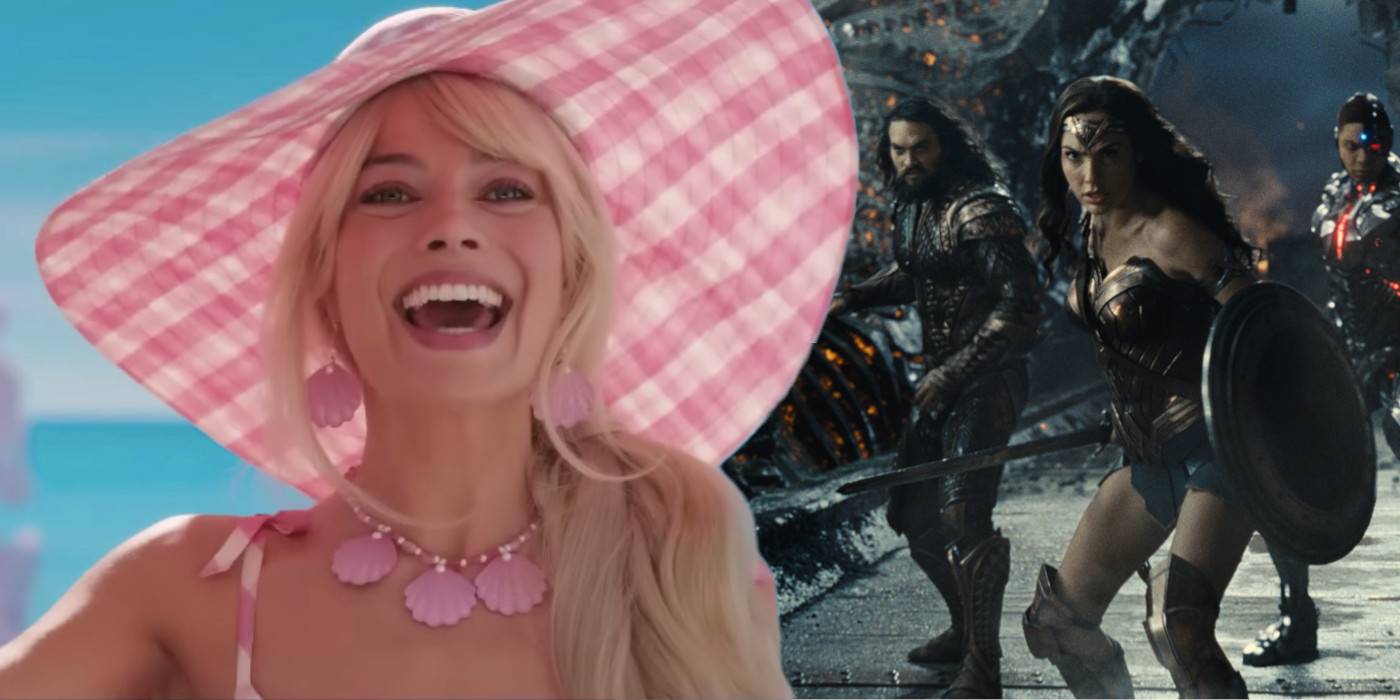 Barbie and Zack Snyder's Justice League