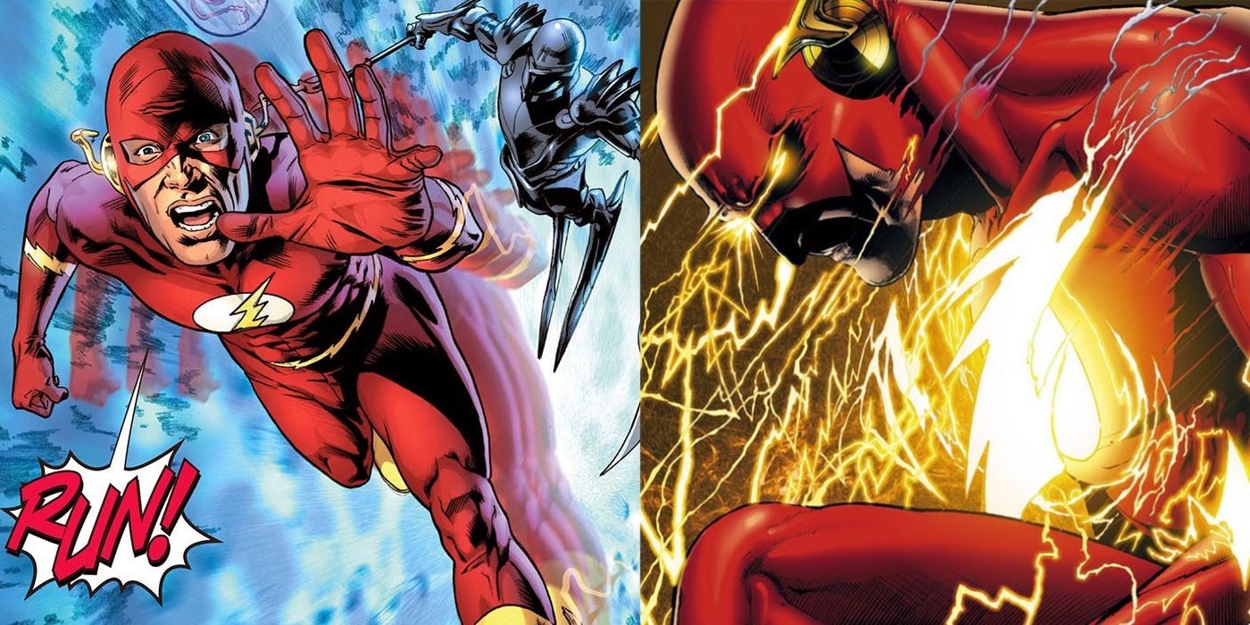 Barry Allen returns in Final Crisis and the cover of The Flash: Rebirth