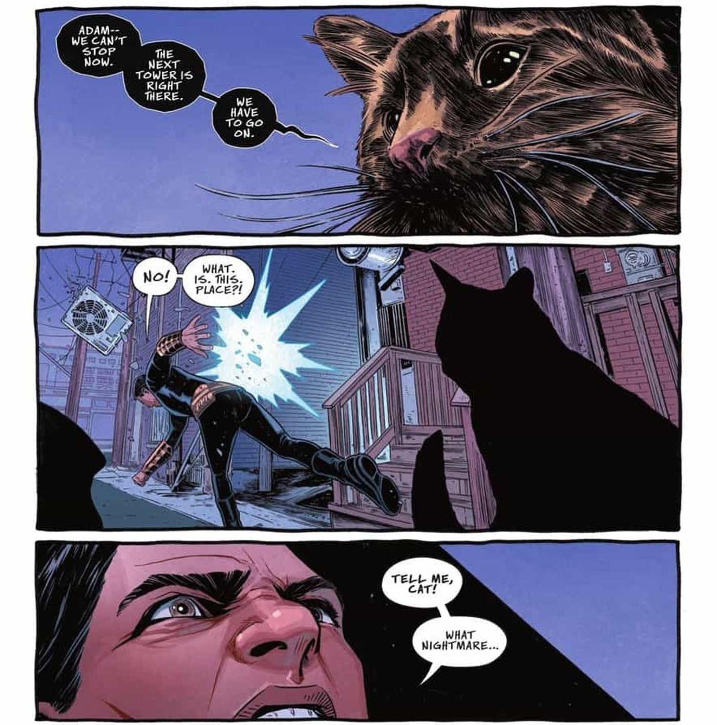 Black Adam and Bast