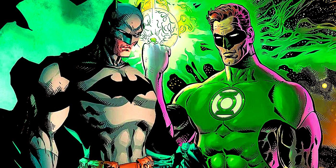 Batman and Green Lantern Hal Jordan