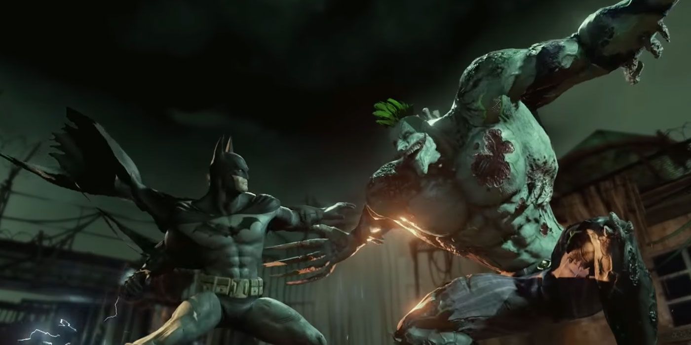 Batman and Joker Arkham Asylum