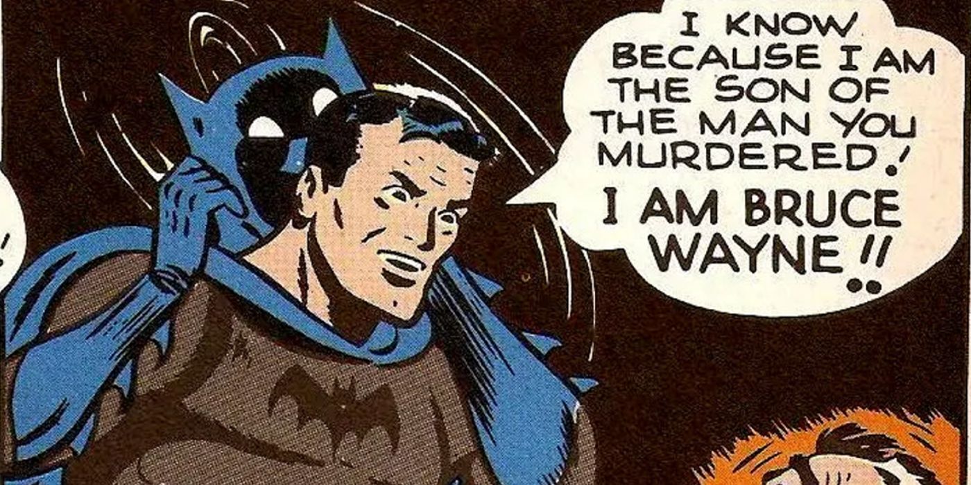 Batman Reveals His Identity DC