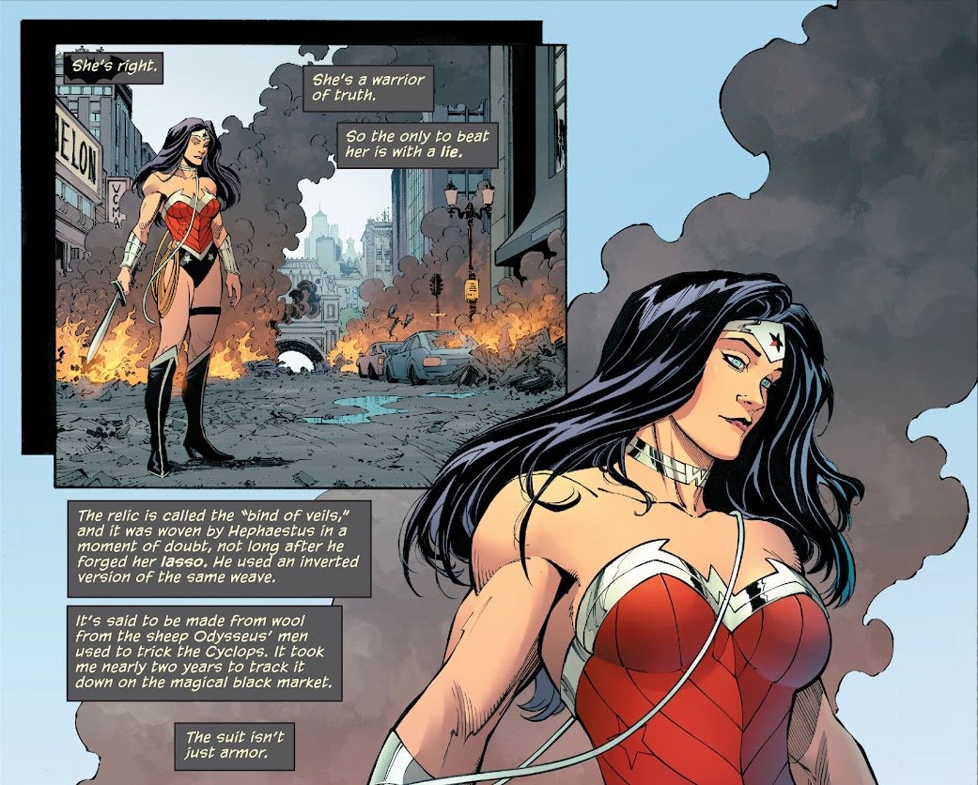 Batman Thinks Magic Can Stop Wonder Woman