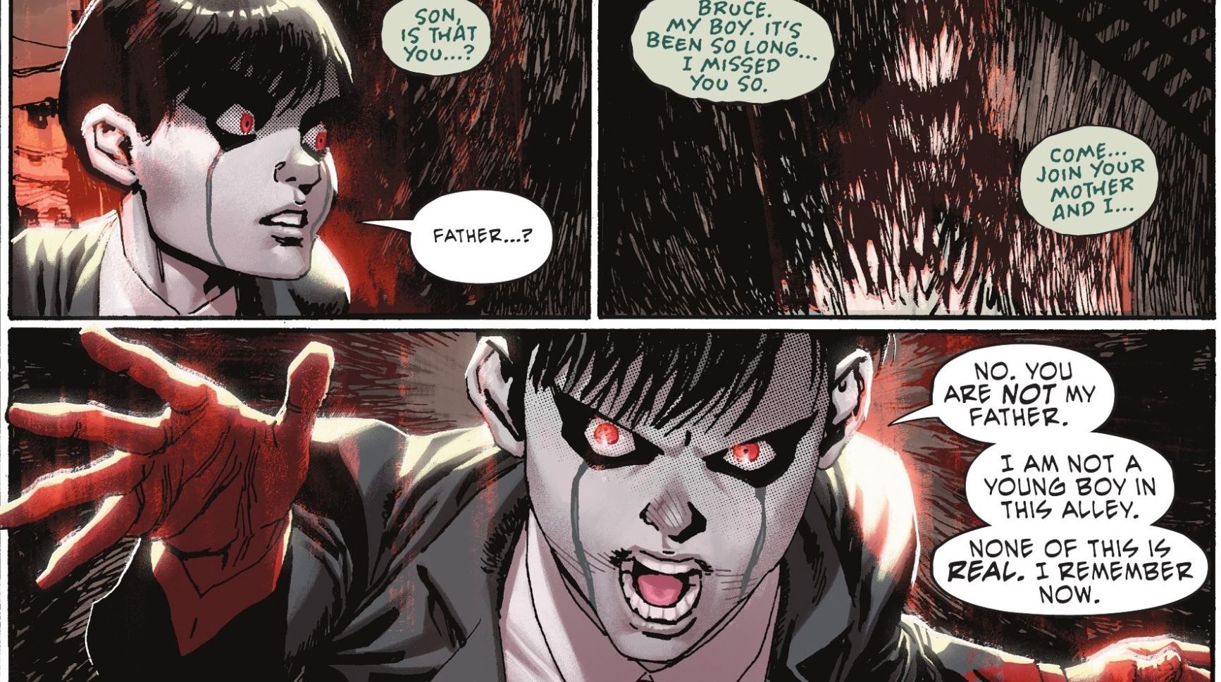 Batman Trapped in Nightmare DC