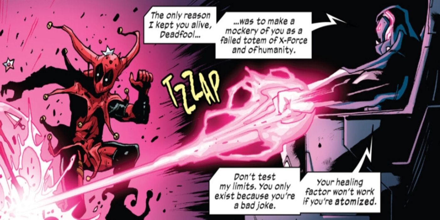 Nimrod Beast vs Deadpool.