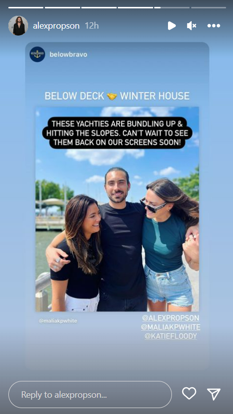 Below Deck Winter House Alex Propson