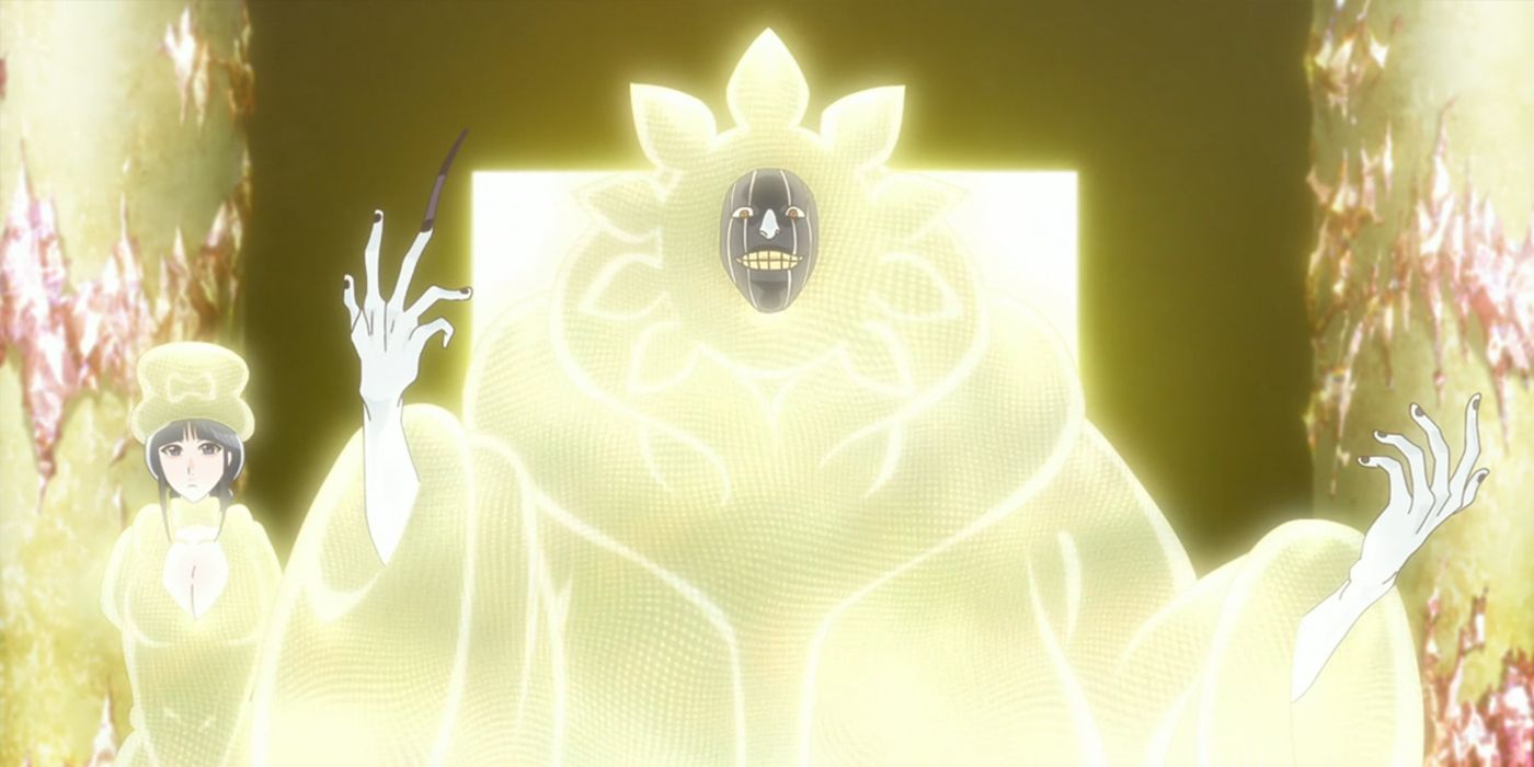 Bleach: Mayuri e Nemu em trajes solares