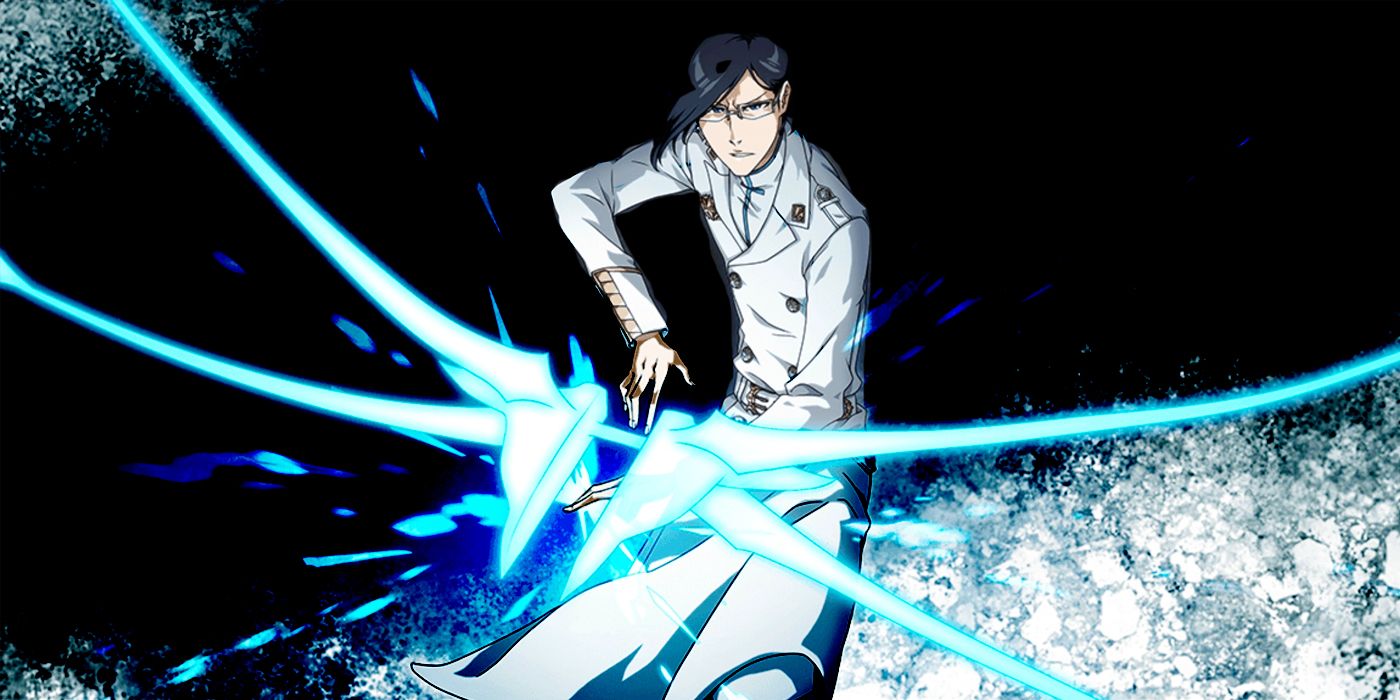 Bleach: Uryu in his Stern Ritter outfit