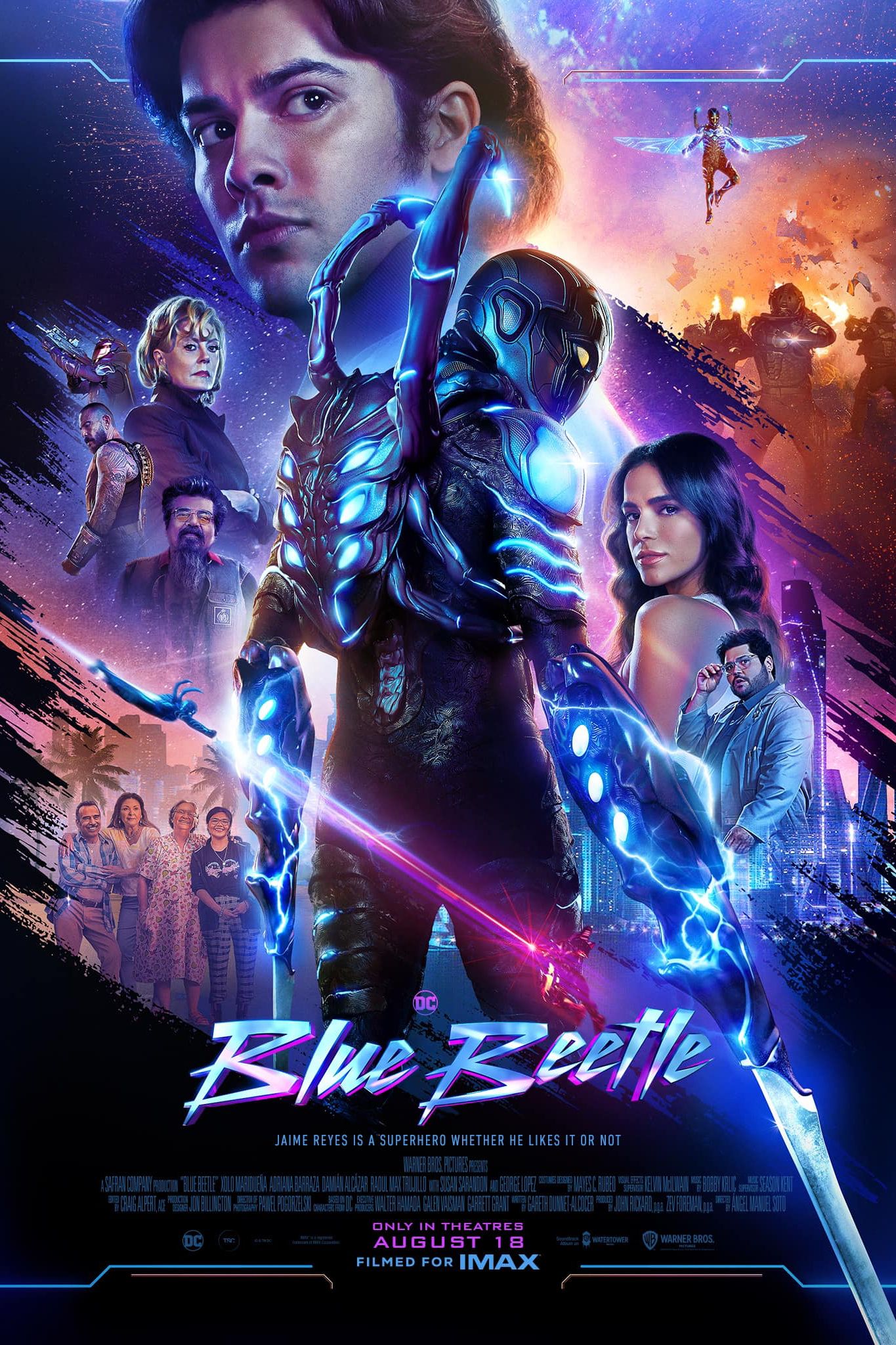 Cartaz do filme Besouro Azul
