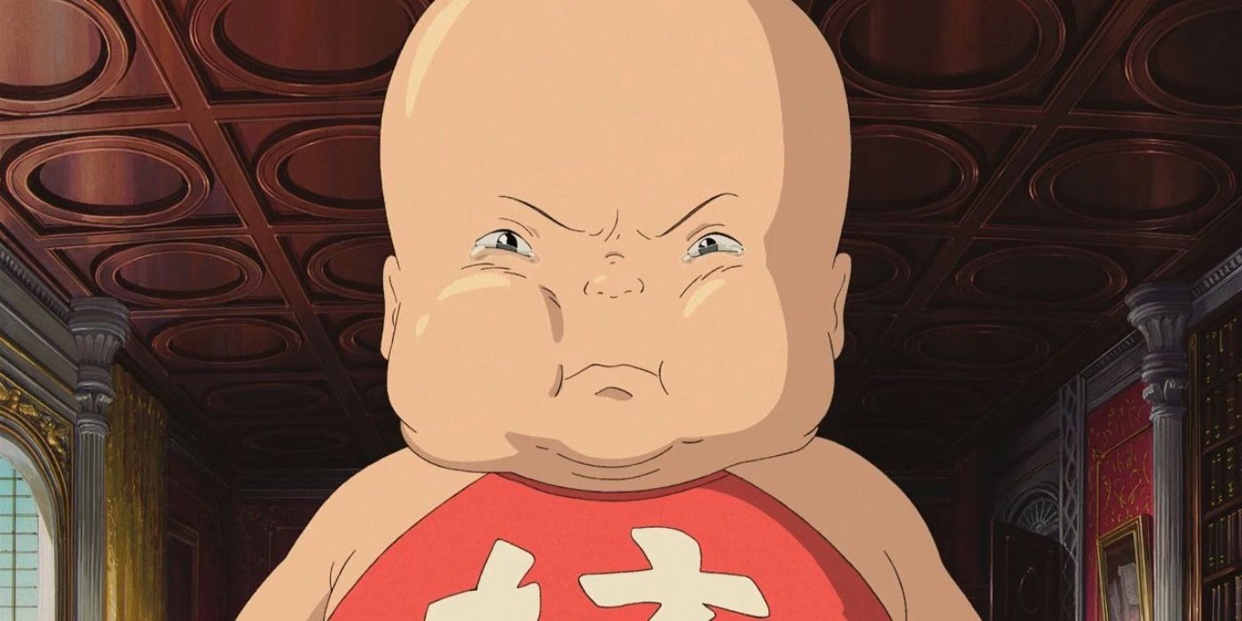 Boh looking angry in Spirited Away