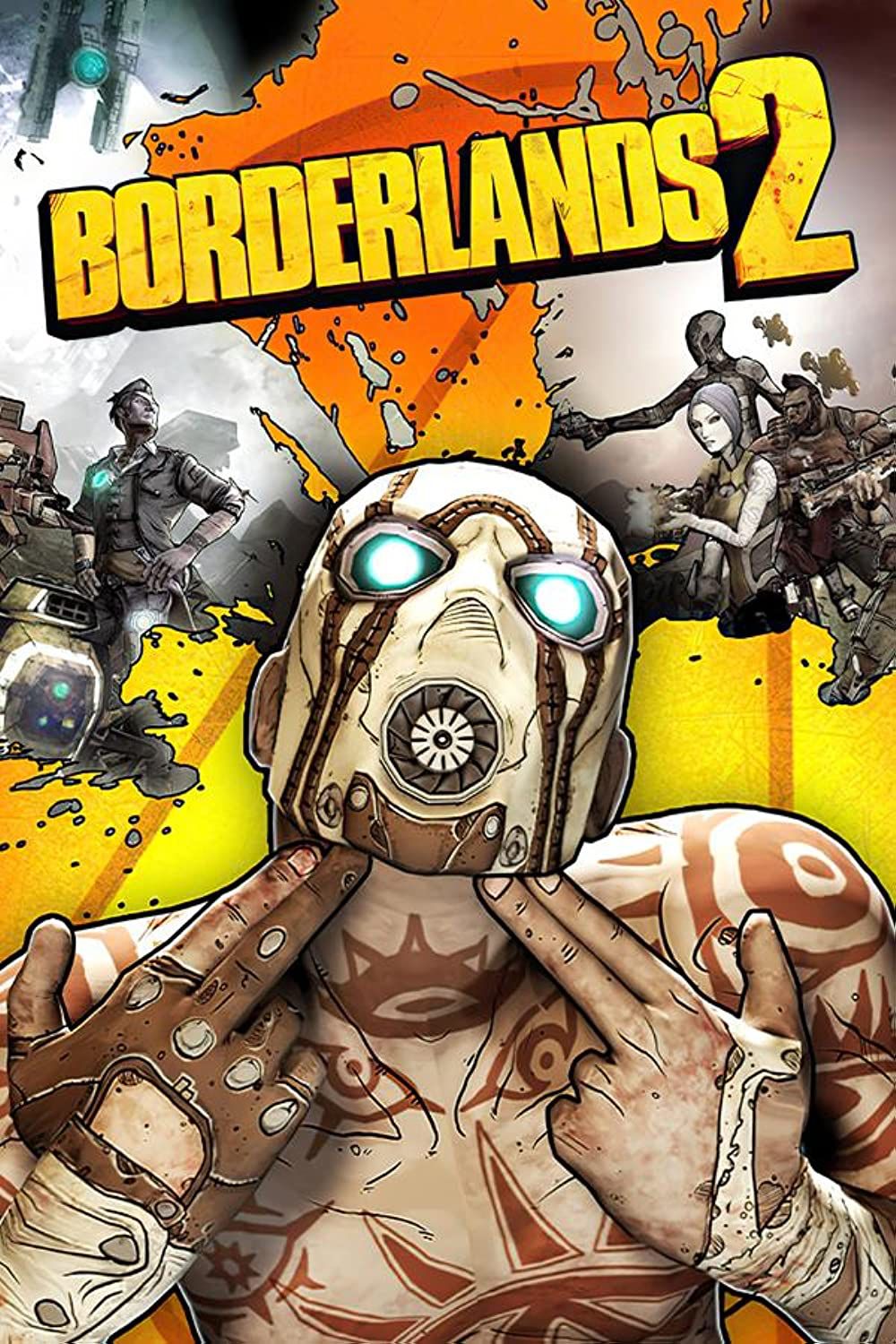 Borderlands 2 game poster