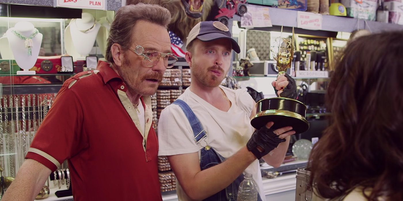 Bryan Cranston Aaron Paul in Barely Legal Pawn