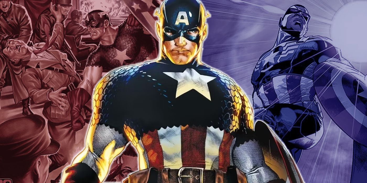 Captain America through the ages.