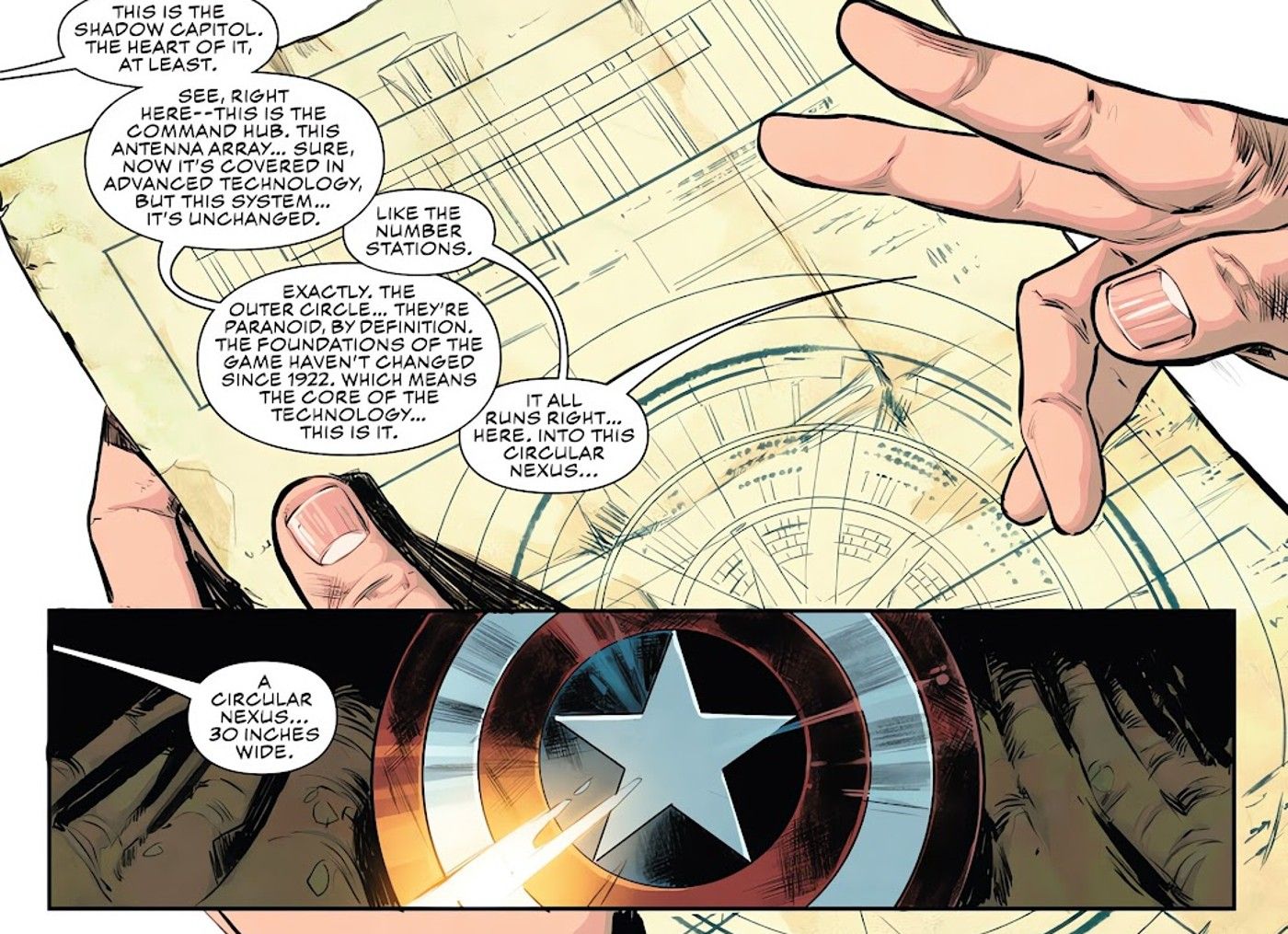 captain america shield secret purpose